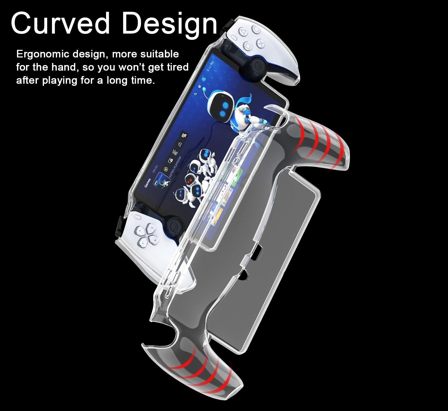 Transparent Tpu Protective Case for Sony Playstation Portal - All-in-one 8