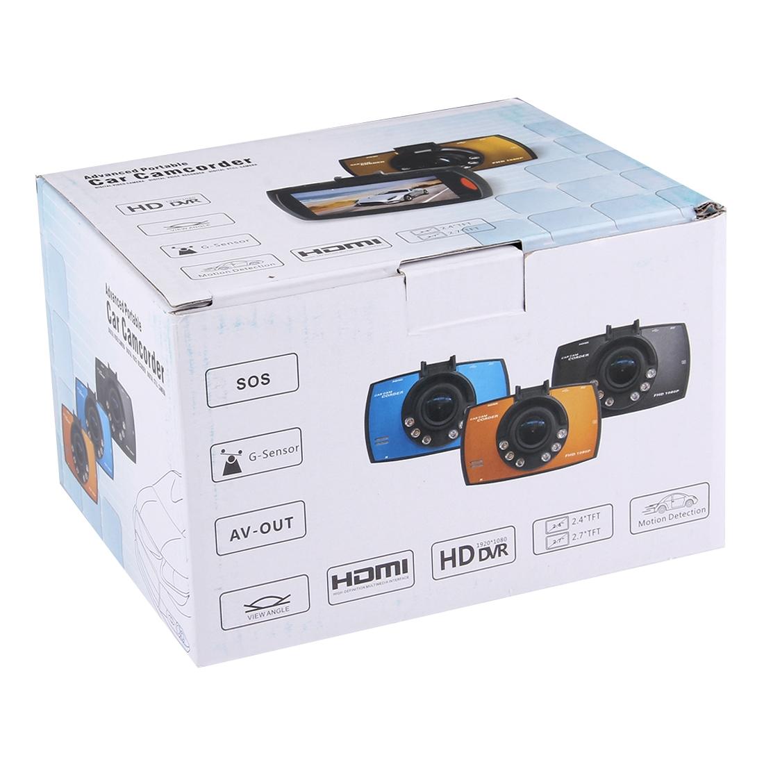 2.7 Lcd Car Dvr Camera with 480p Resolution and 120 Degree Wide Angle View 12
