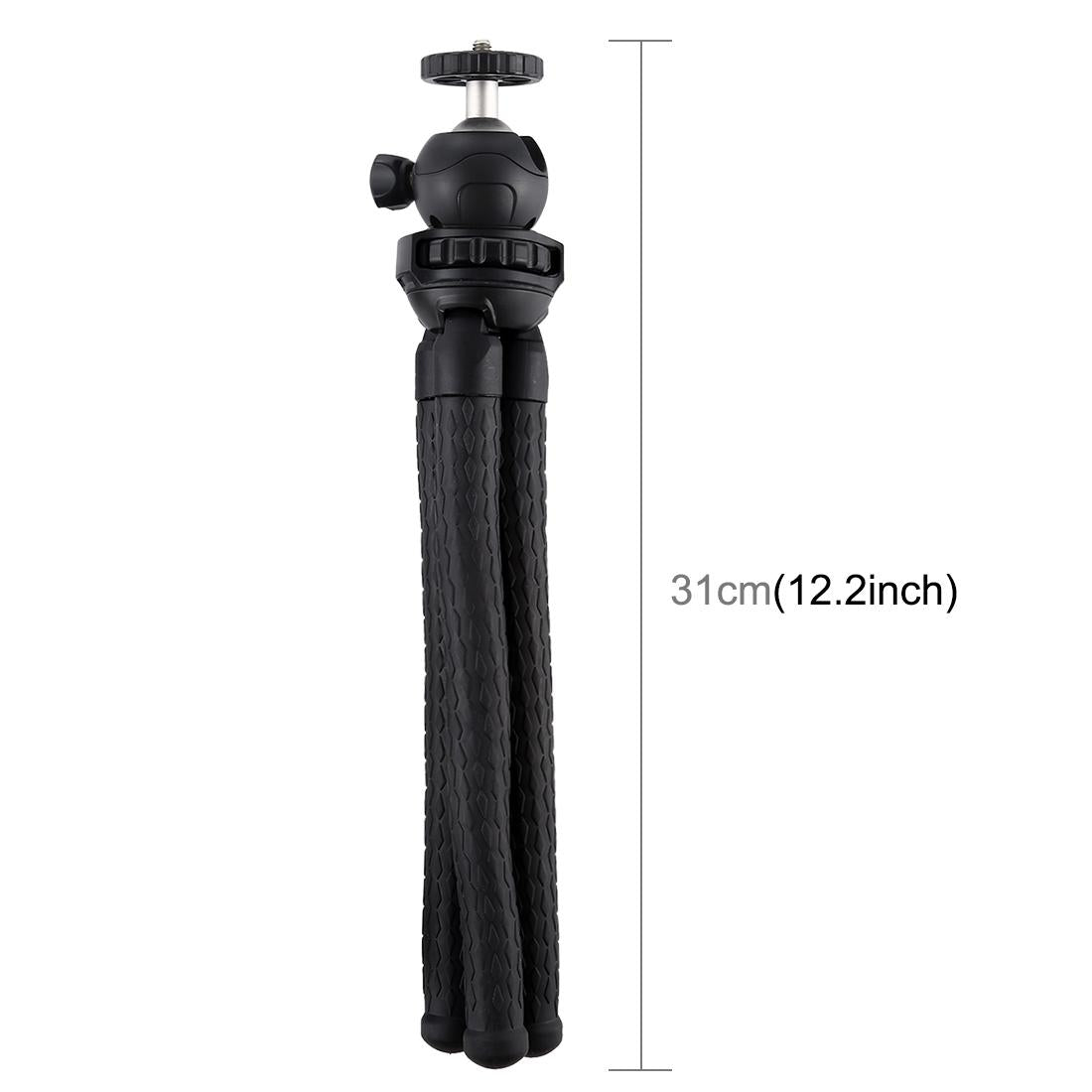 Flexible Mini Octopus Tripod with Ball Head for Slr Cameras Gopro and Cellphones - 30cmx5cm 4