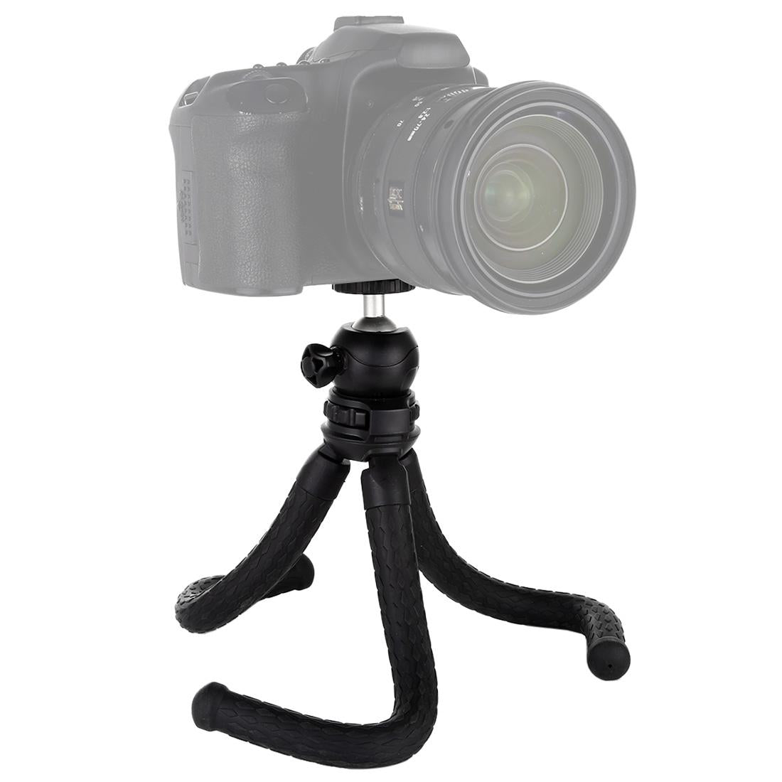 Flexible Mini Octopus Tripod with Ball Head for Slr Cameras Gopro and Cellphones - 30cmx5cm 7