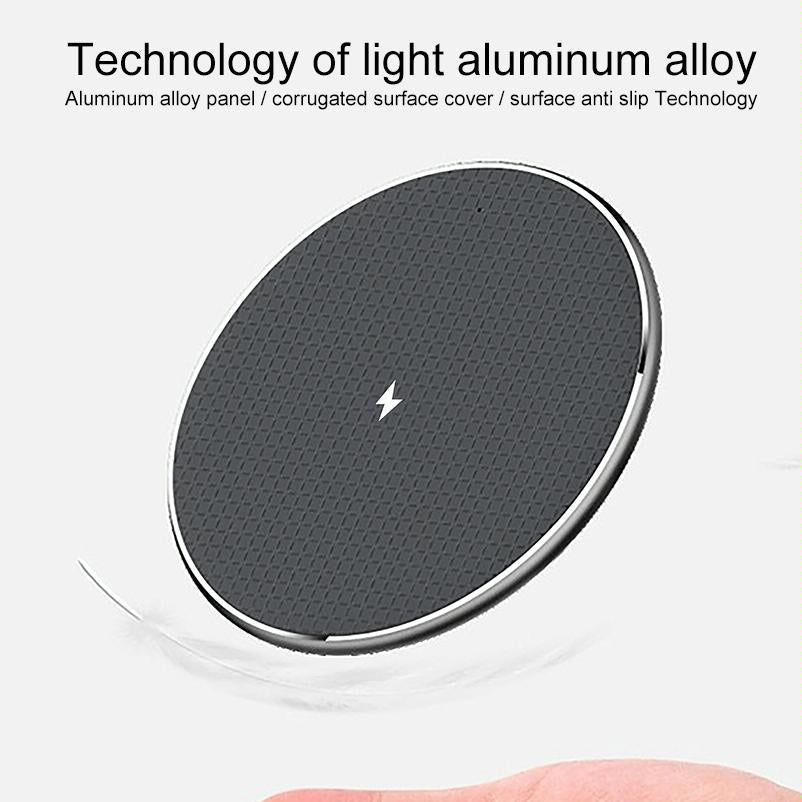 10W Non Slip Smart Cooling Wireless Charger 5