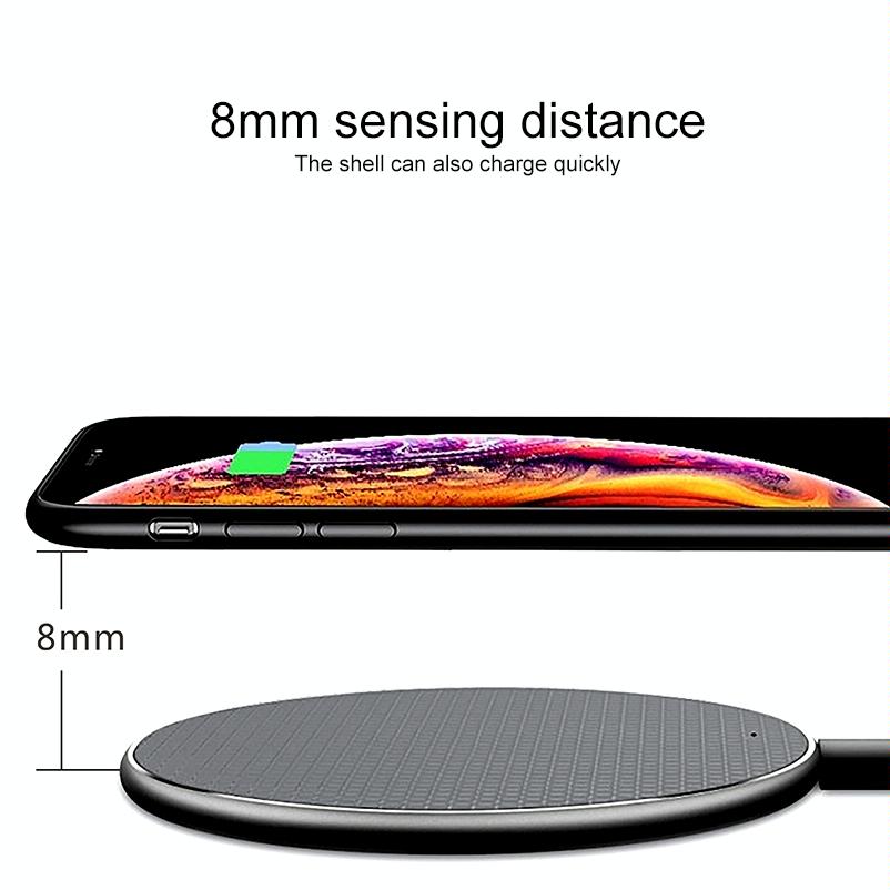 10W Non Slip Smart Cooling Wireless Charger 6