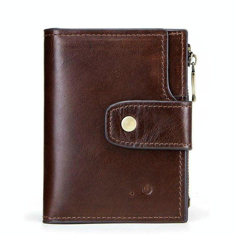 Rfid-protected Smart Bluetooth Leather Wallet 3