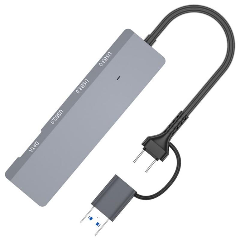 Usb / Type-C Hub Adapter 3 Usb 3.0 + Type-C Ports 4