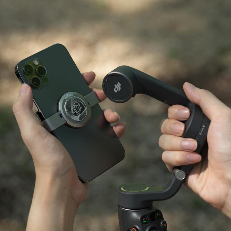 Universal Magnetic Phone Mount for Dji Om - Fits 67-84mm Wide Phones 6