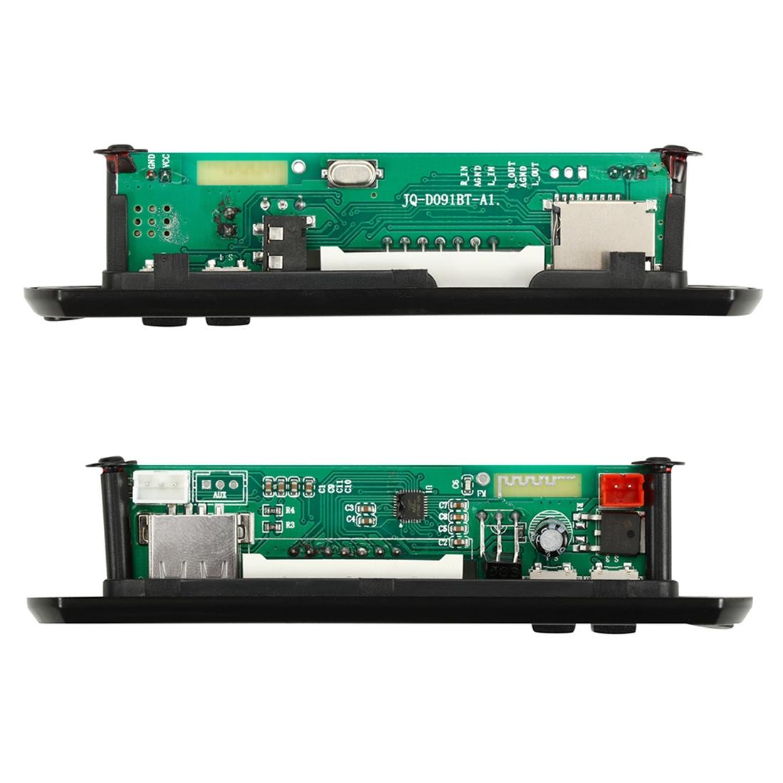 Car Mp3 Player Board W / Bluetooth Fm Radio Tf Usb Remote - 5V 3