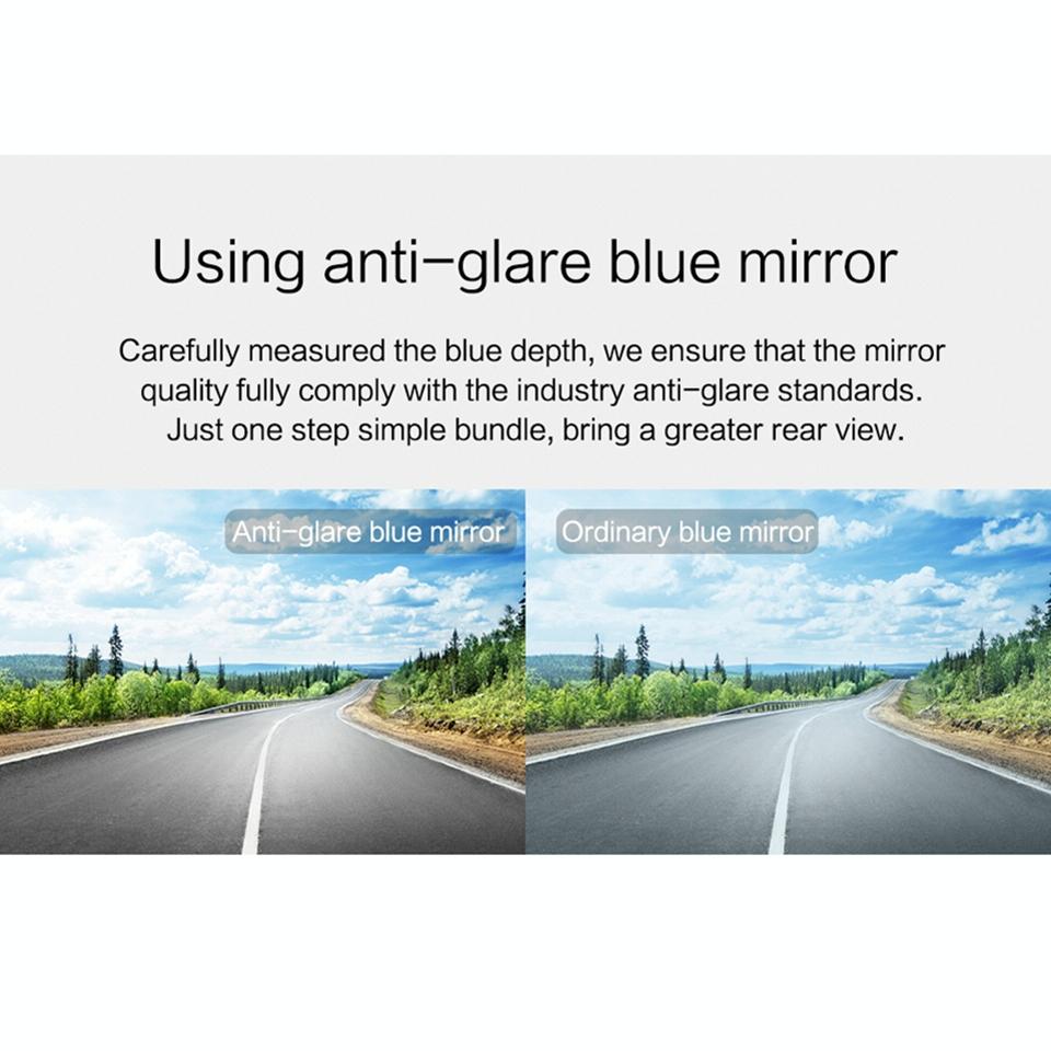 7 Lcd Touch Screen Rear View Mirror Car Recorder with Separate Camera 14