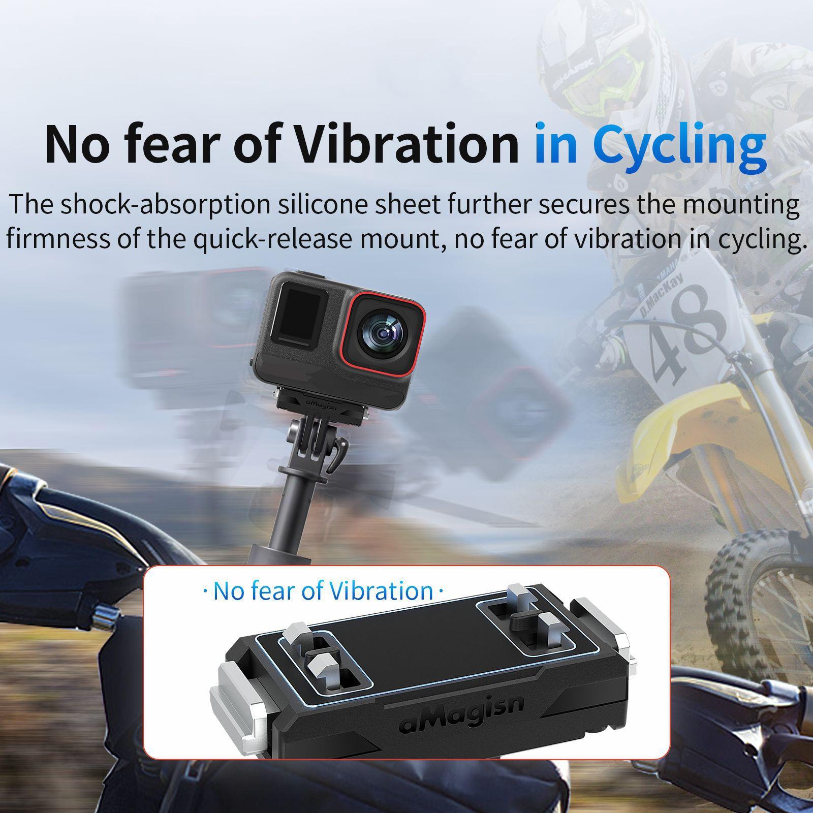 Amagisn Magnetic Quick Release for Insta360 Ace / Ace Pro Sports Camera 8