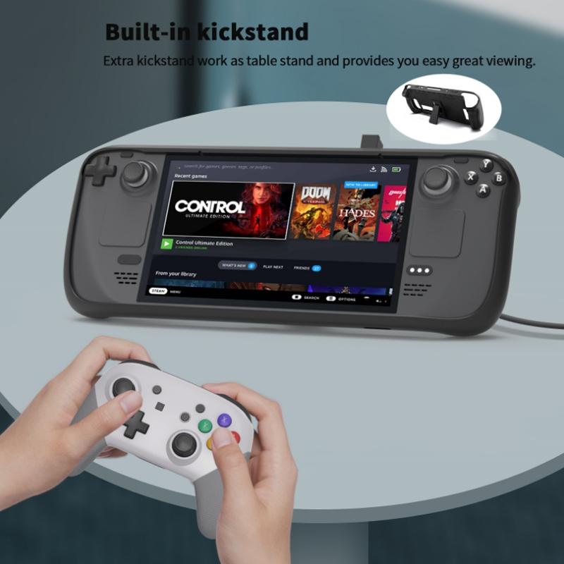 Tpu Case + Touchpad Sticker for Steam Deck Handheld - Compact Protection 6