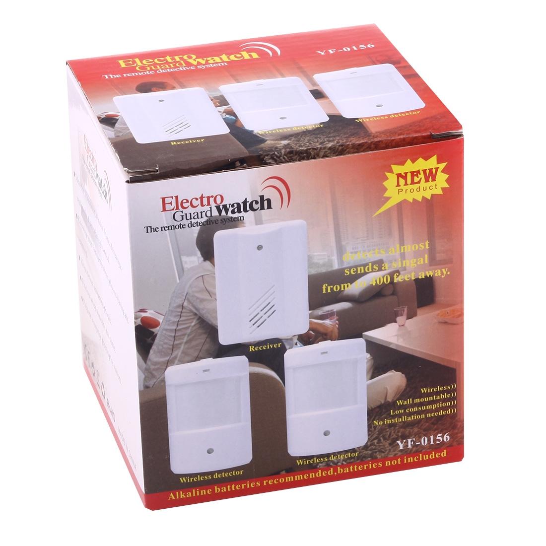 Wireless Electro Guard Watch System Kit - 1 Receiver & 2 Detectors 11