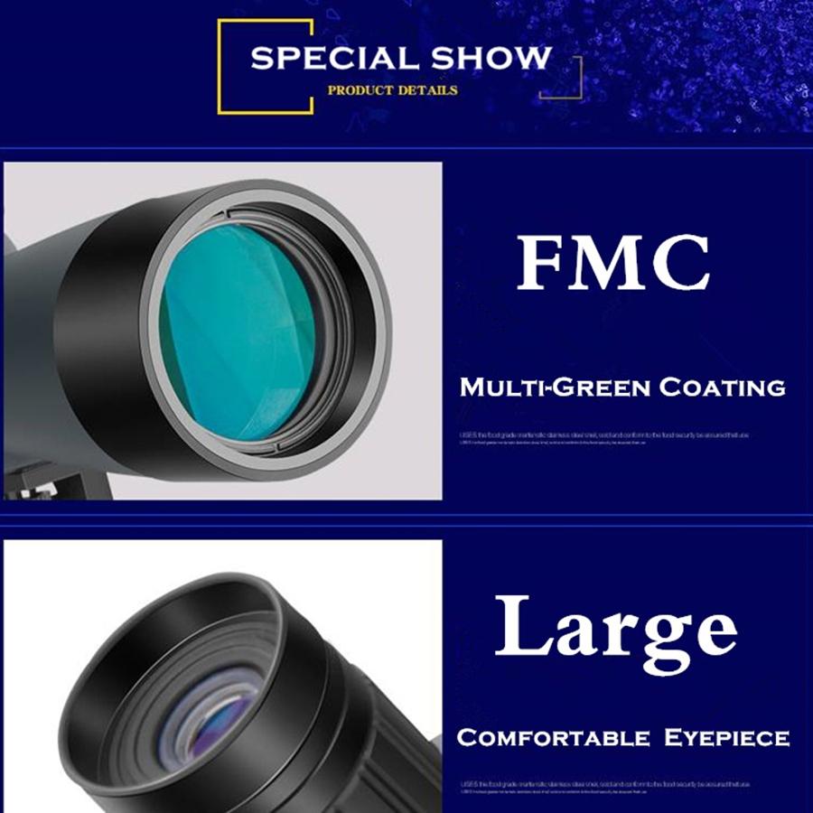 High Definition 25-75X70 Zoom Monocular Telescope For Outdoor Use 9