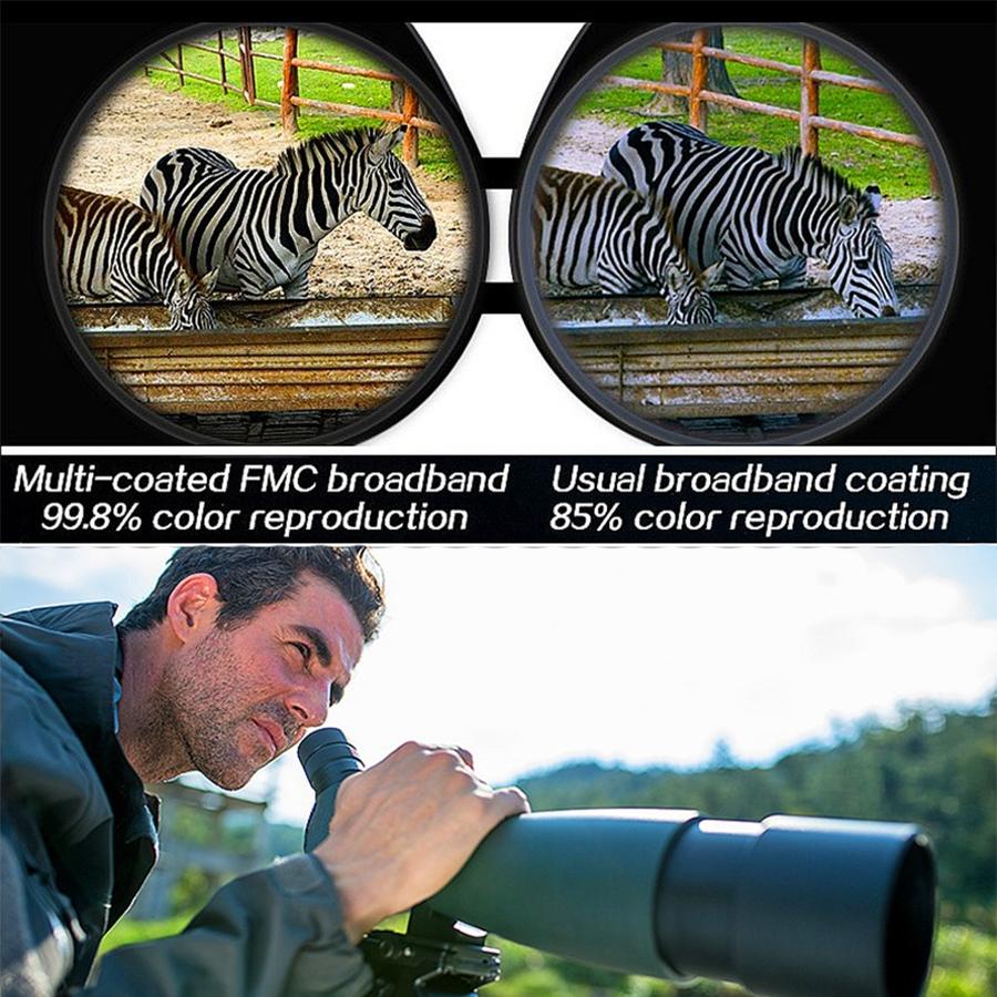 High Definition 25-75X70 Zoom Monocular Telescope For Outdoor Use 10
