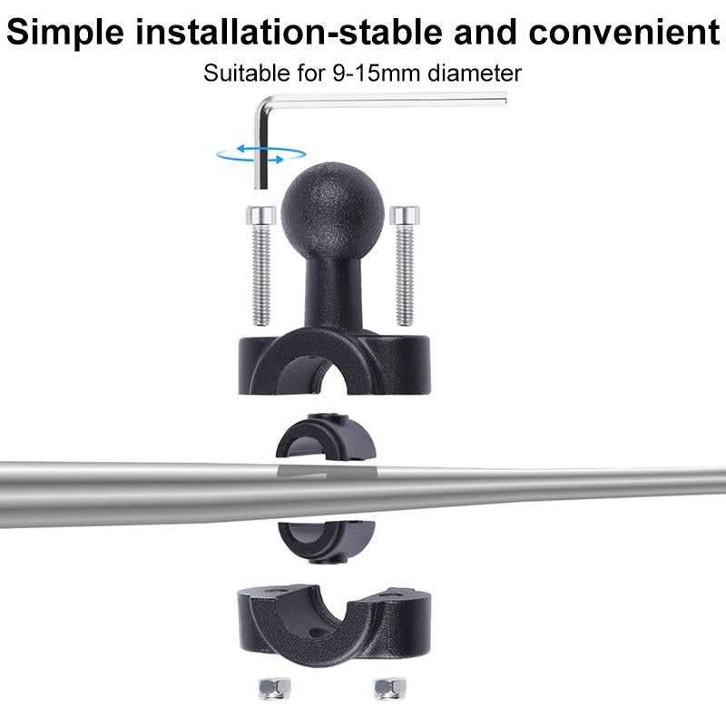 Universal Car Seat Mount for Action Cameras - 21mm Ballhead 10