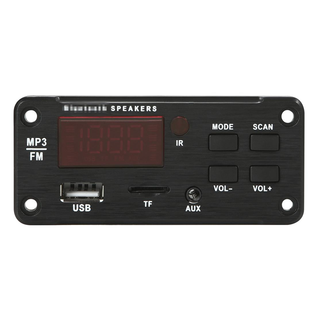 5V Bluetooth 5.0 Car Audio Mp3 Player Board With Remote - Fm Radio Tf Card Usb Aux 4