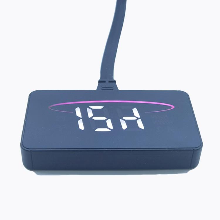 Car Hud Display Water Temp Per Hour Color Changing Light 4