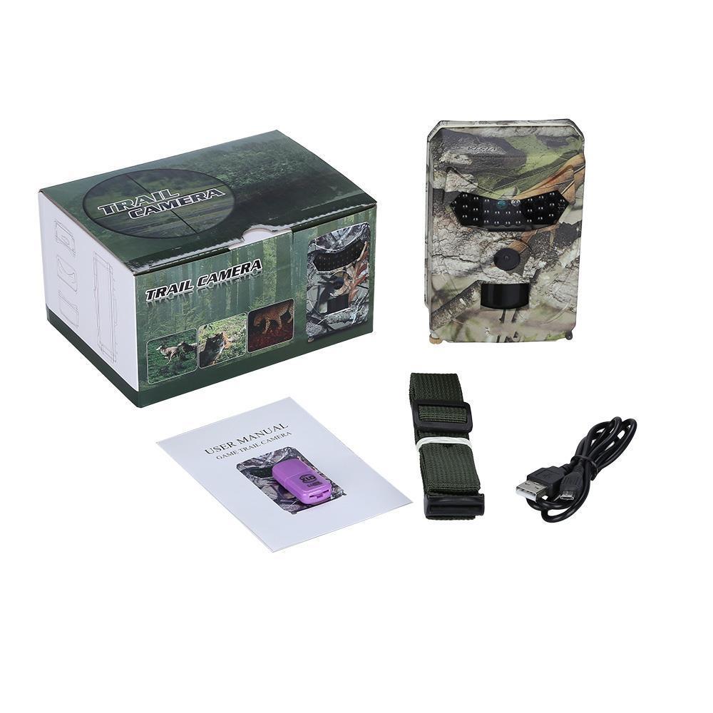 Waterproof Night Vision Hunting Trail Camera With Wide Angle And Pir Sensor 10