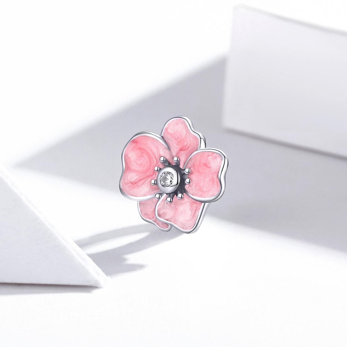 925 Sterling Silver Flower Bead Bracelet & Necklace Set 3
