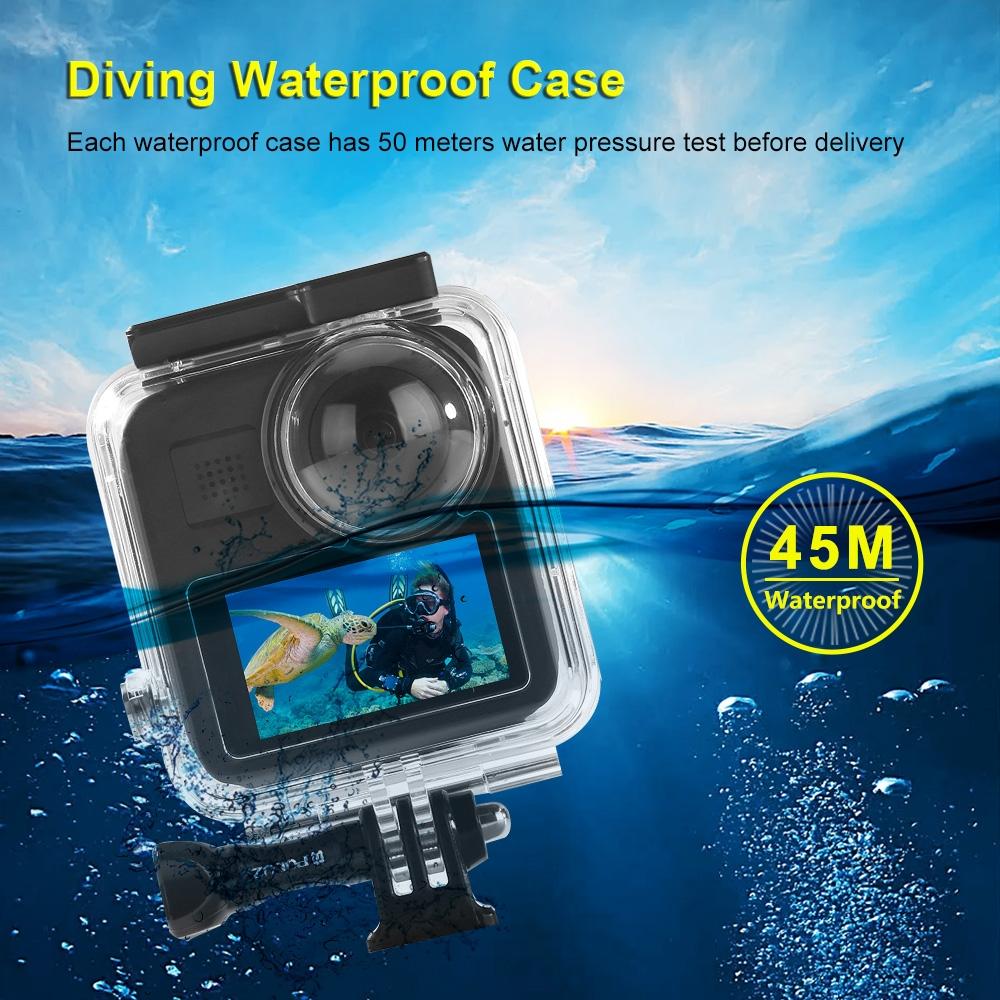 Waterproof Diving Case for Gopro Max - 45m Depth 5