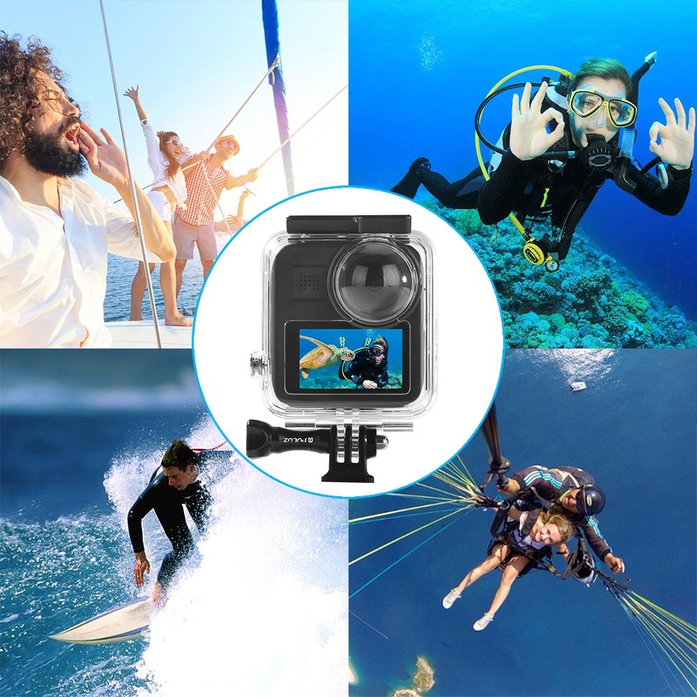 Waterproof Diving Case for Gopro Max - 45m Depth 8