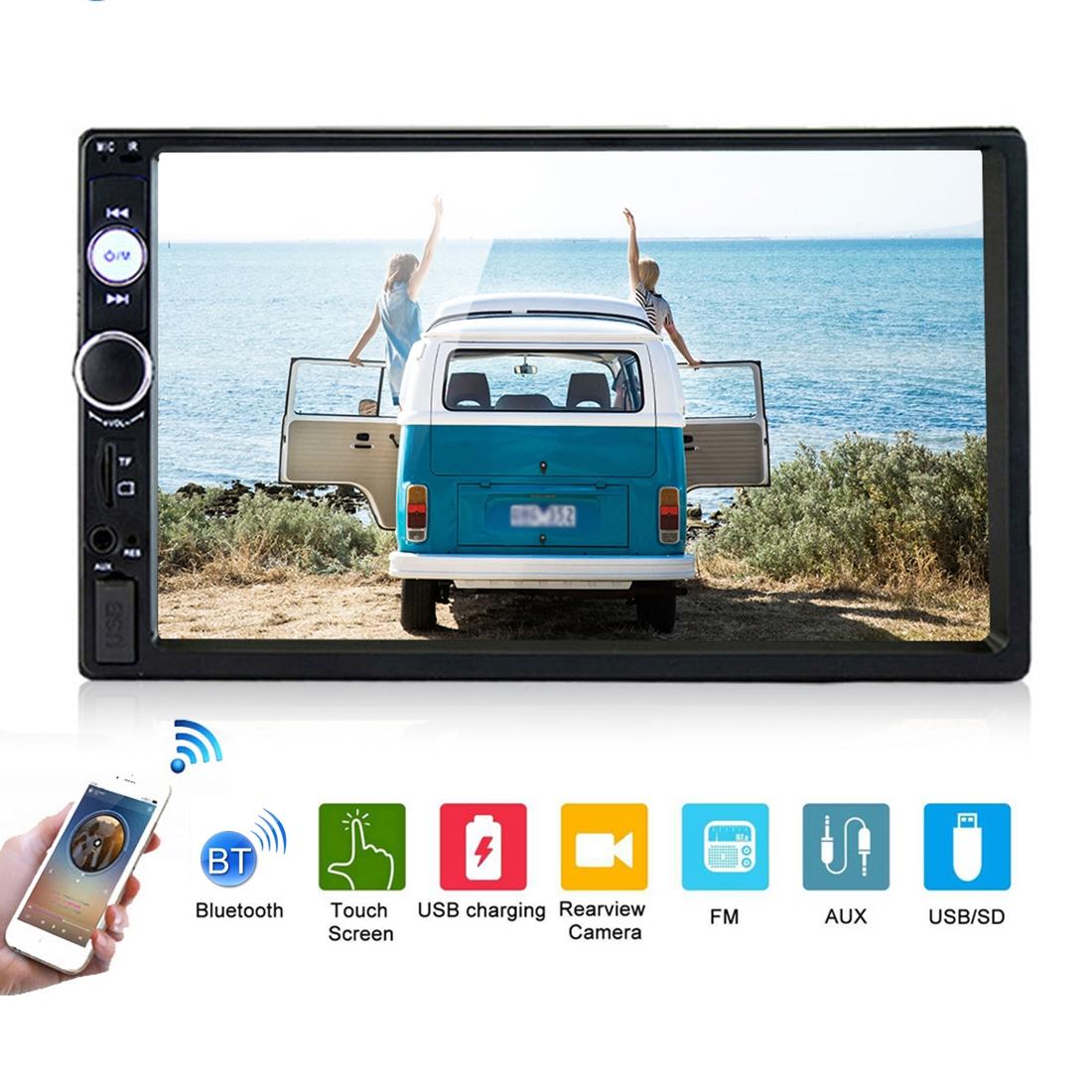 7 Inch Car Bluetooth Radio Receiver Mp5 Player Fm / Usb / Tf 7010B 4