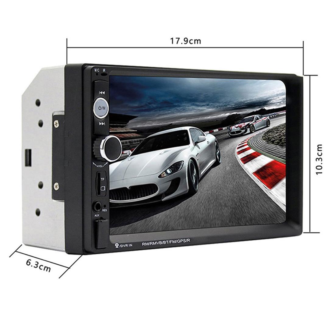 7 Inch Car Bluetooth Radio Receiver Mp5 Player Fm / Usb / Tf 7010B 7