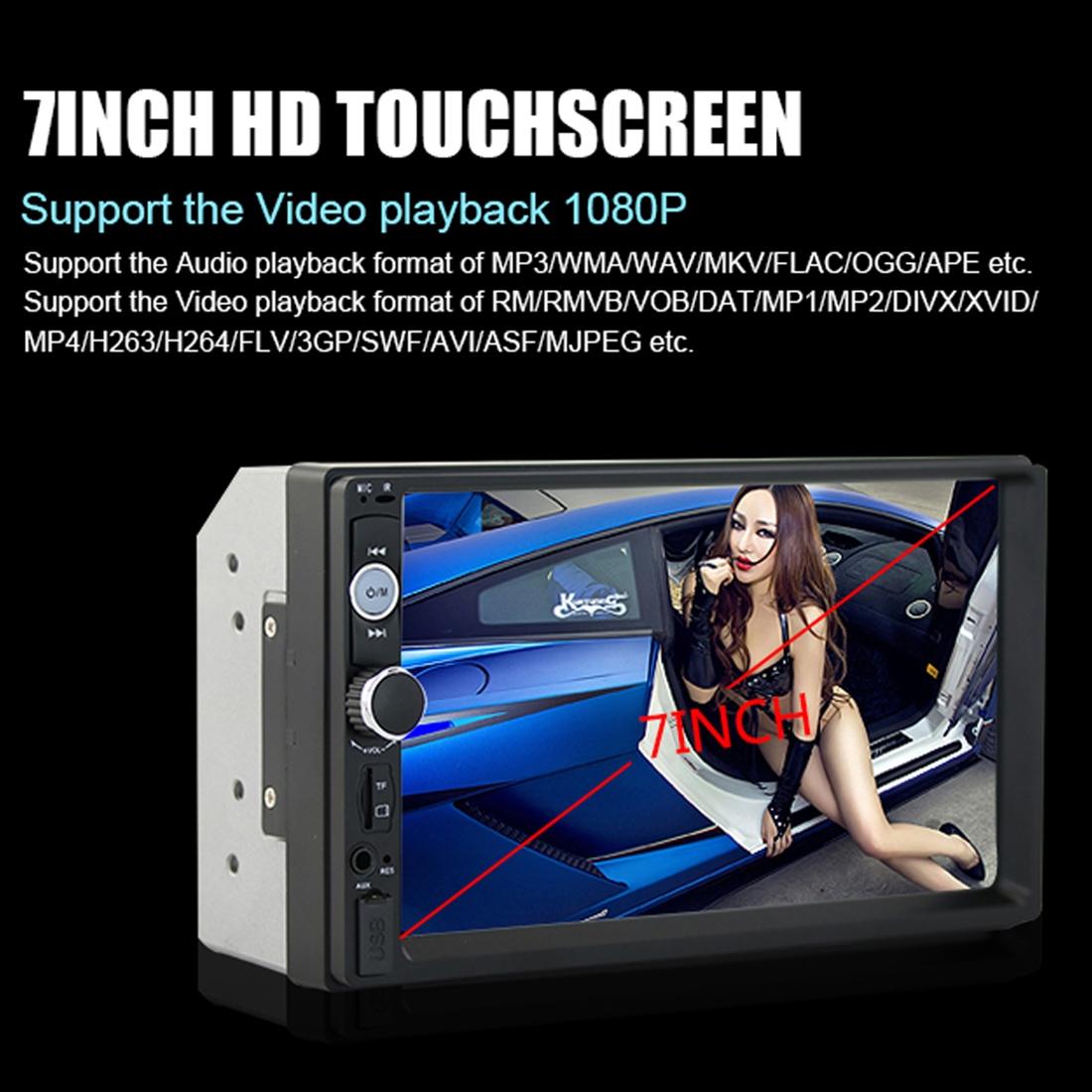 7 Inch Car Bluetooth Radio Receiver Mp5 Player Fm / Usb / Tf 7010B 11