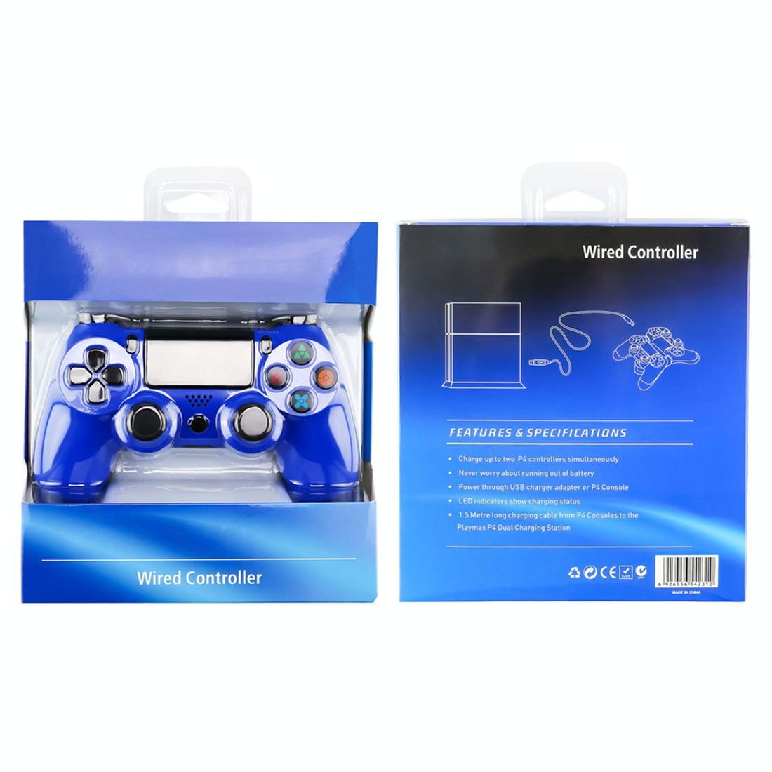 Snowflake Button Wired Gamepad for Ps4 - Green Camouflage 4