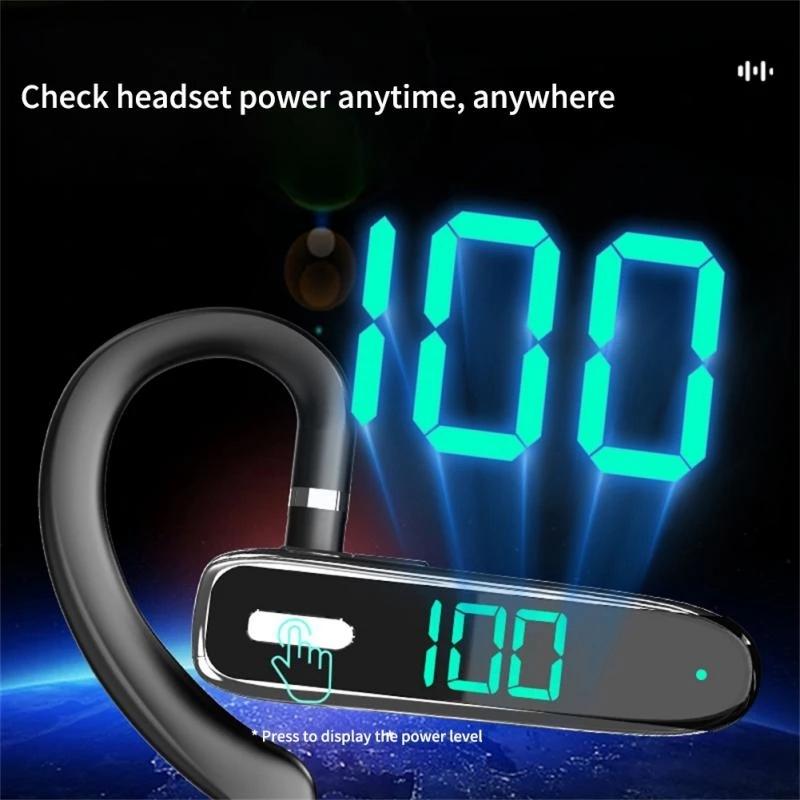 5.3 Bluetooth Business Ear-hook Earphone with Mic - K50 5