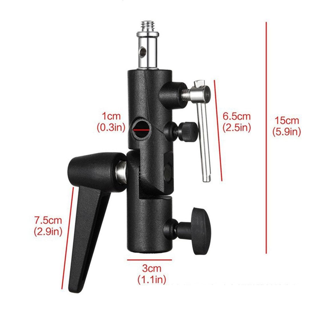 Multifunctional Flash Light Stand Umbrella Bracket - Max Load 3Kg H Type 3