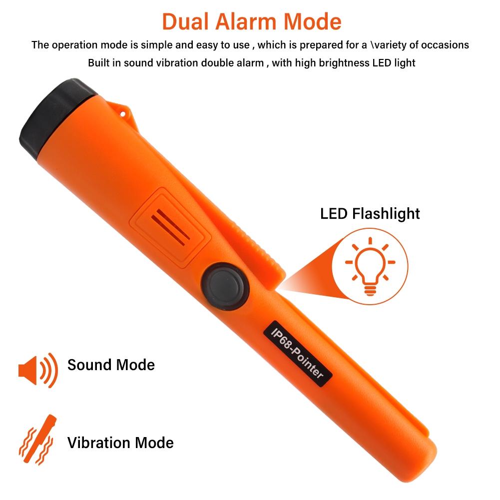 Waterproof Handheld Metal Detector with Positioning Stick - Ip68 5