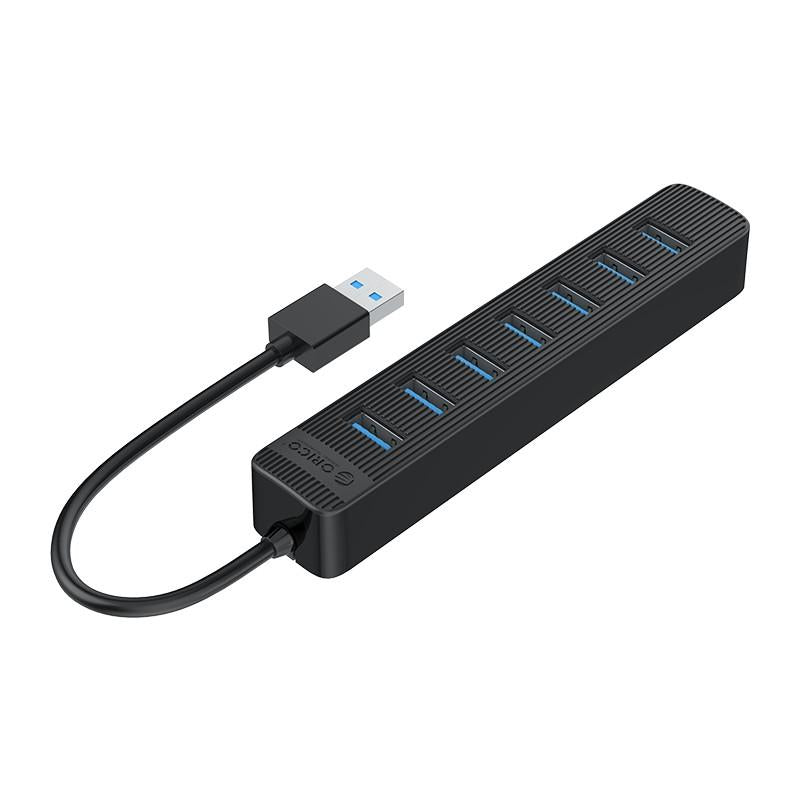 7-Port Usb 3.0 Hub With Black Design 9