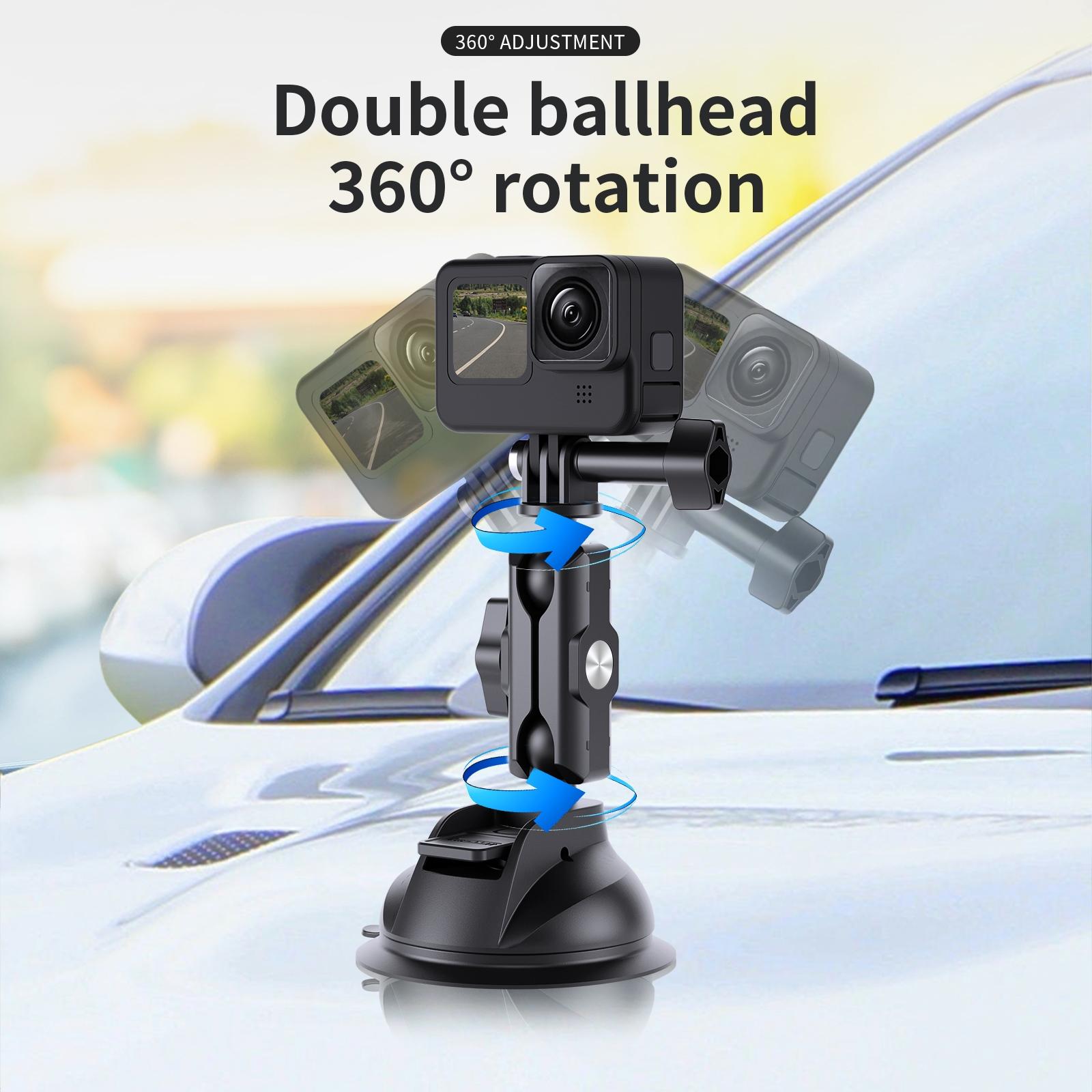 Adjustable 360 Degree Suction Cup for Car Action Cameras 7