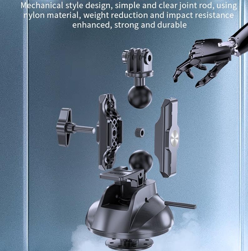 Adjustable 360 Degree Suction Cup for Car Action Cameras 10