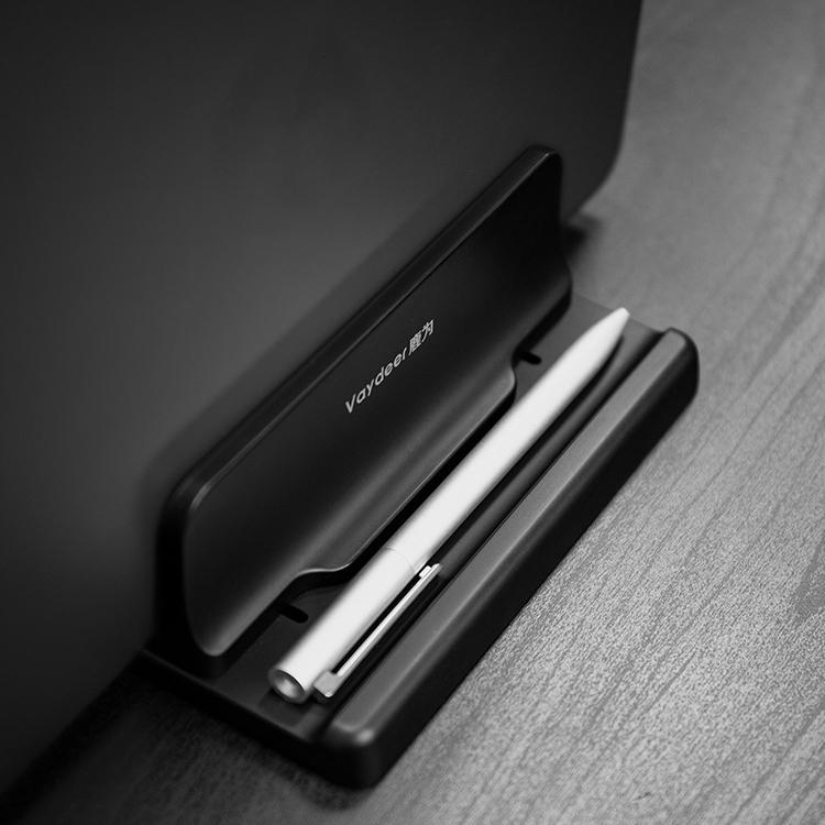 Vaydeer Vertical Notebook Stand - Desktop Storage Shelf 9
