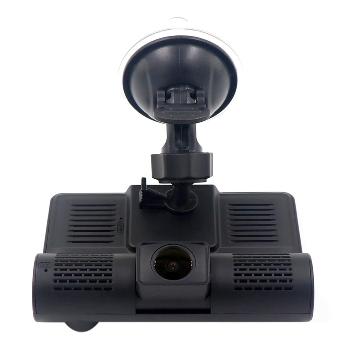Full Hd 1080p 3-channel Car Dvr with 4 Ips Screen 5mp Camera and 170 Degree Wide Angle 9