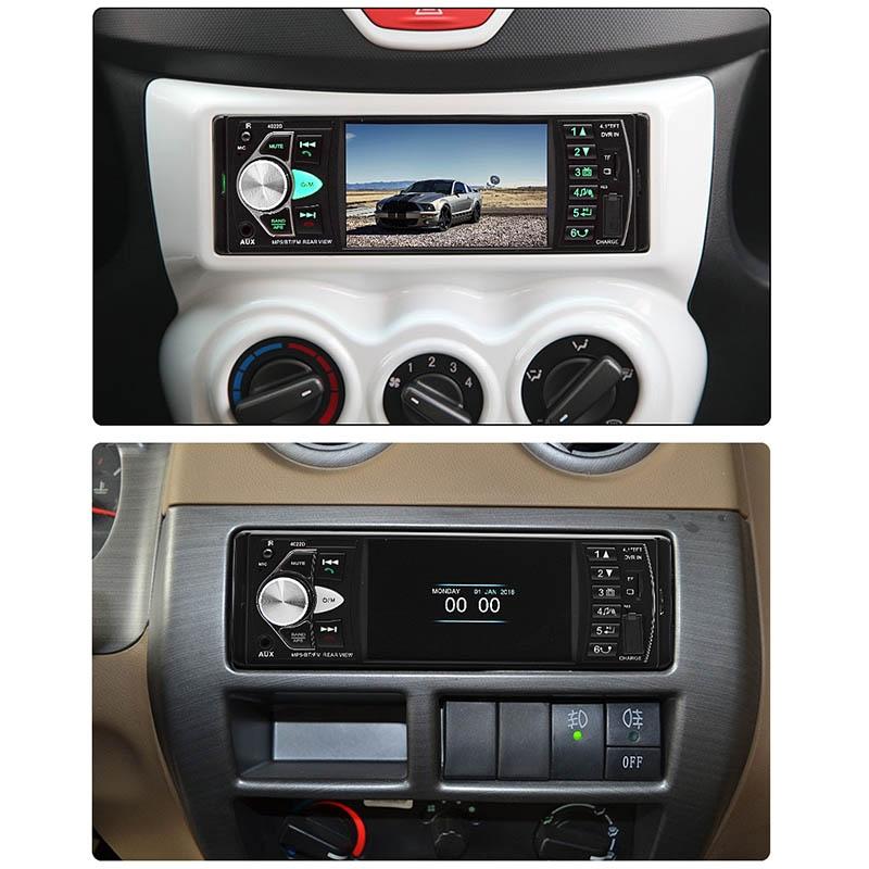 Universal Car Radio Receiver Mp5 Player 4.1 Hd Screen Fm & Bluetooth Remote Control 10