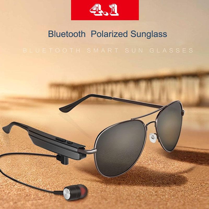 Wireless Bluetooth Sunglasses with Music Earphones and Mic 3