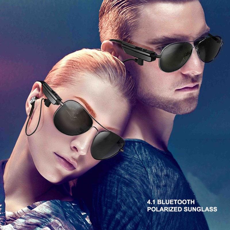 Wireless Bluetooth Sunglasses with Music Earphones and Mic 8