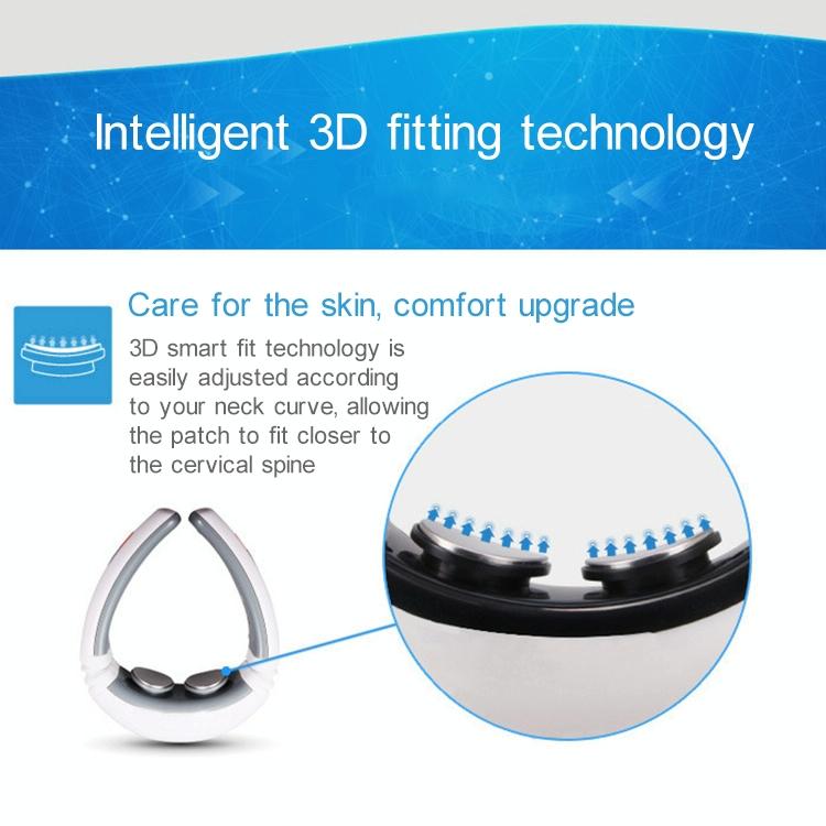 Portable Electric Neck Massager 1300 Mah Usb Charging 7