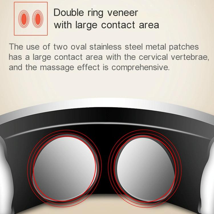 Portable Electric Neck Massager 1300 Mah Usb Charging 10