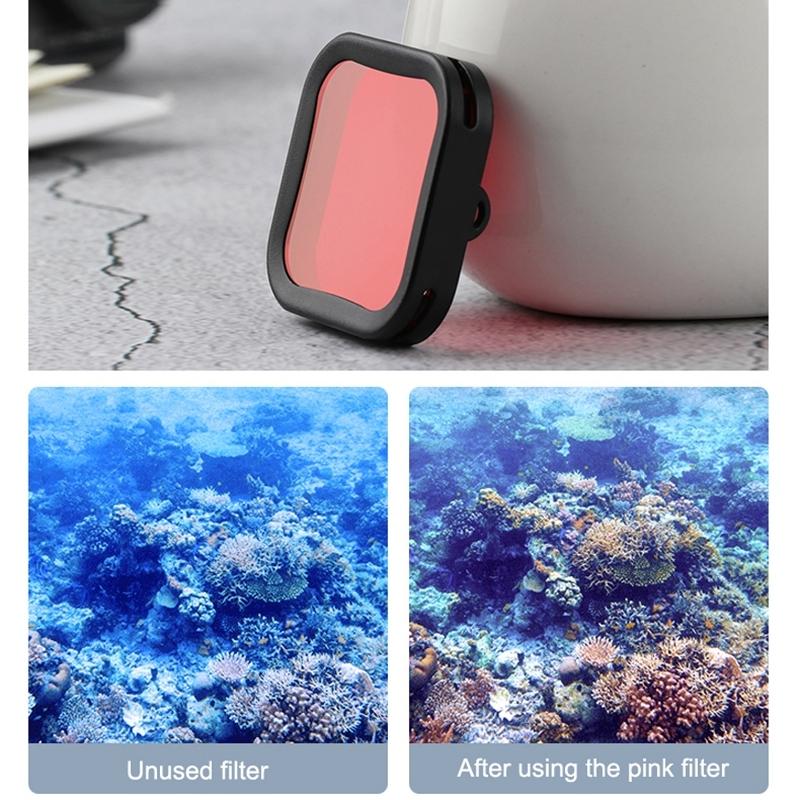 Waterproof Diving Case Kit for Dji Action 1 with Lens Filter - Underwater 6