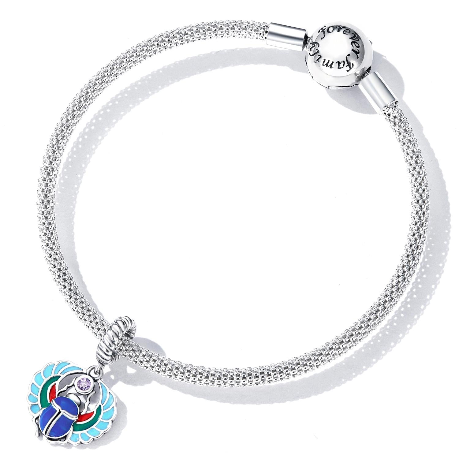925 Sterling Silver Scarab Pendant For Bracelets & Necklaces 7