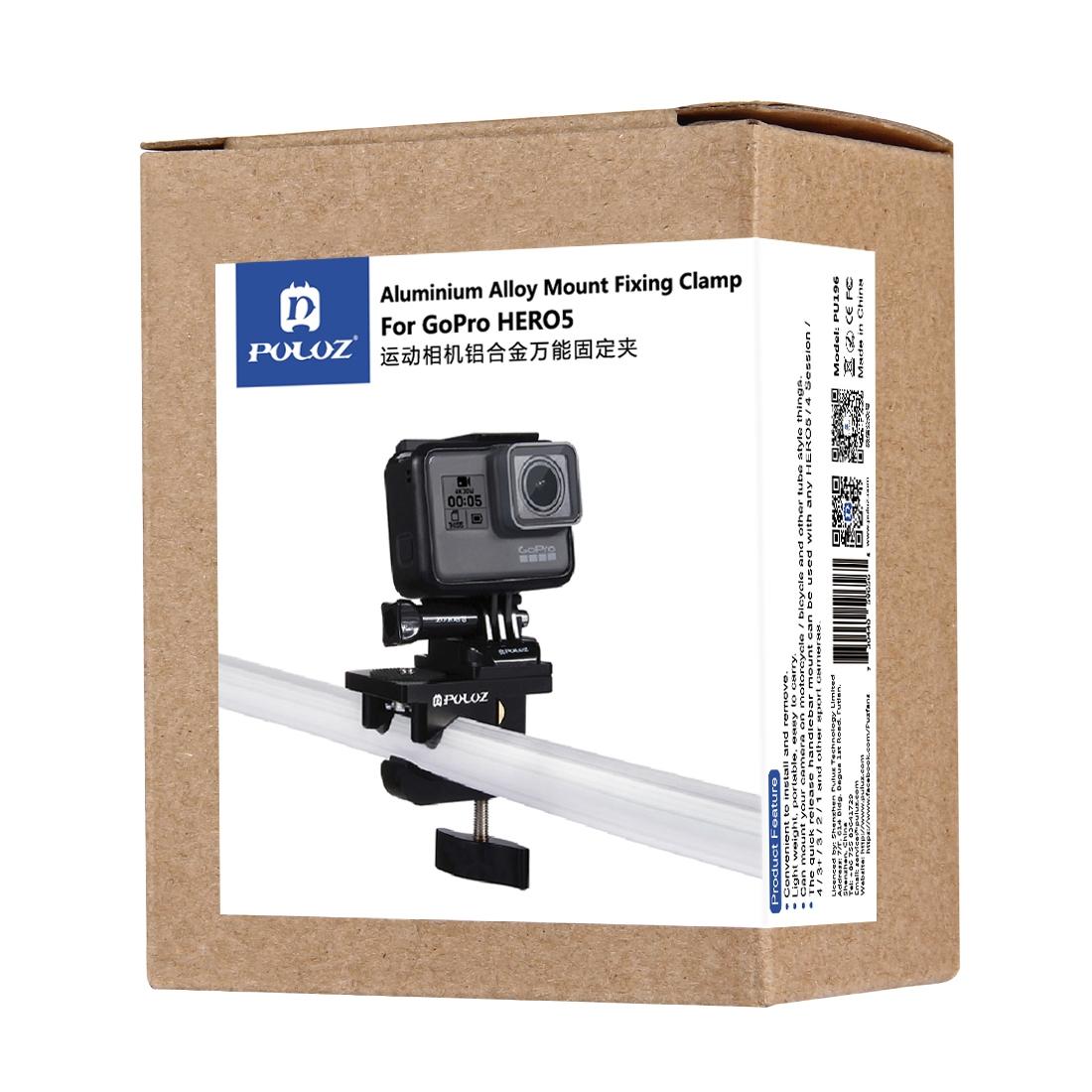 Universal Fixing Clamp for Action Cameras - Aluminium Mount 8