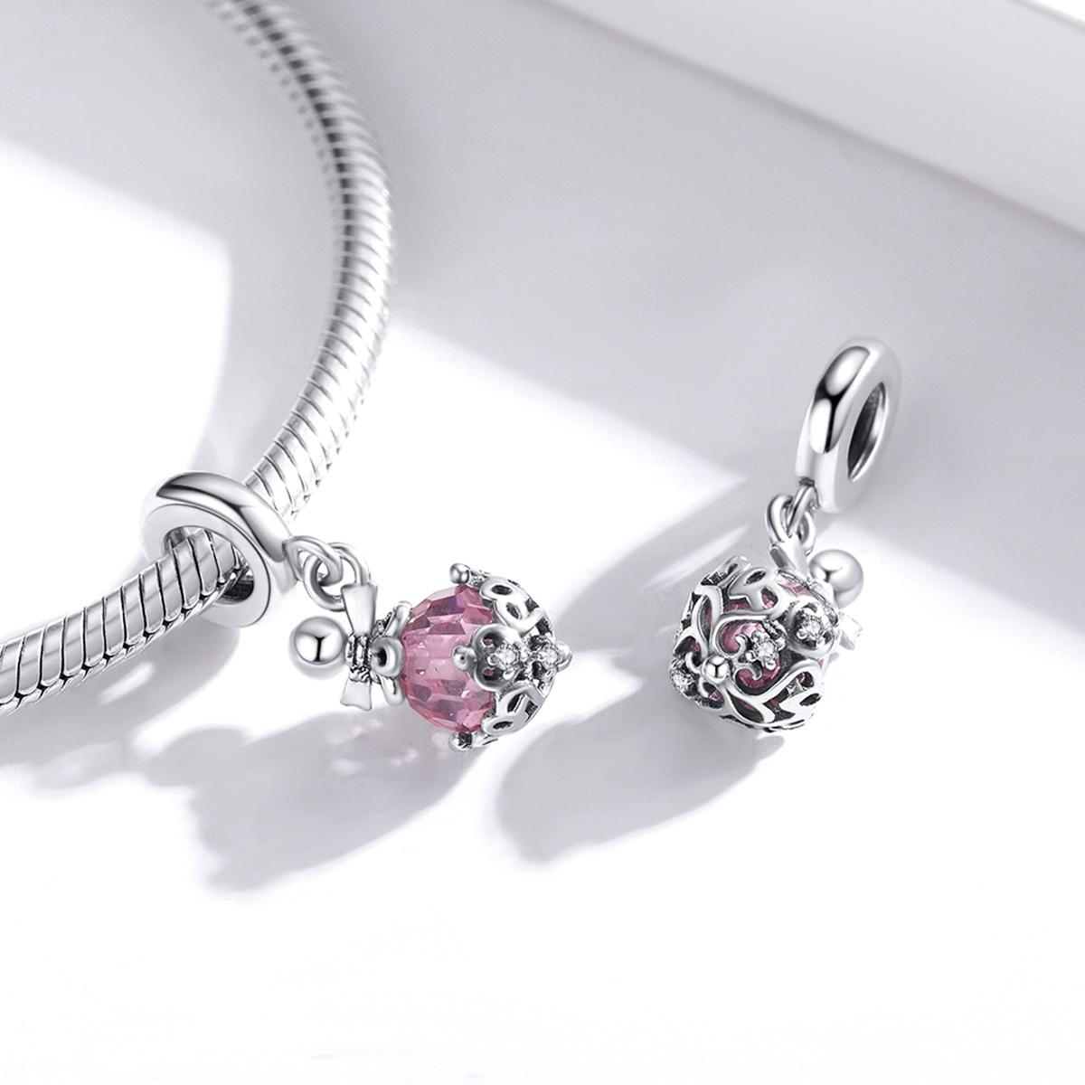 925 Sterling Silver Perfume Bottle Pendant For Diy Bracelets & Necklaces 7