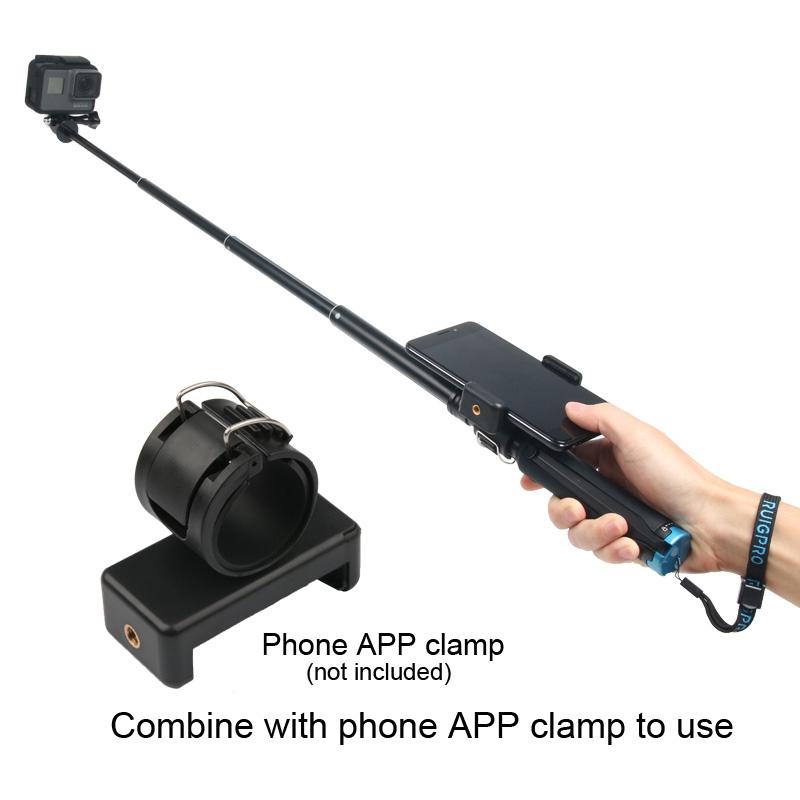Foldable Tripod Selfie Stick for Action Cameras - 23.5-81cm Length 6