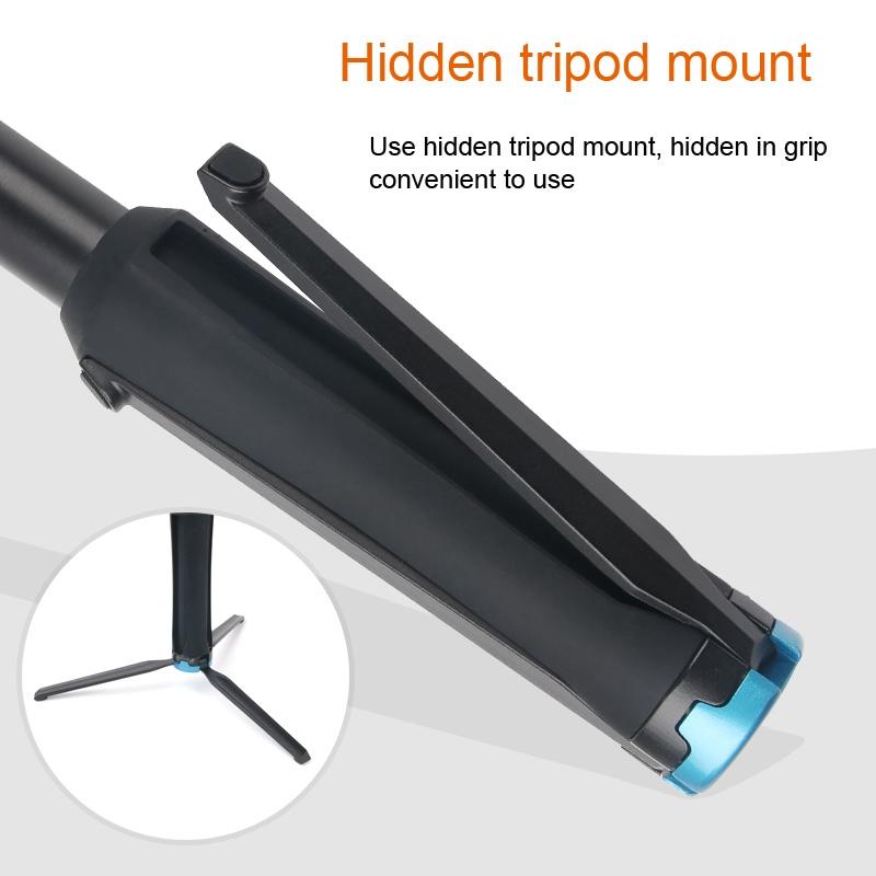 Foldable Tripod Selfie Stick for Action Cameras - 23.5-81cm Length 7