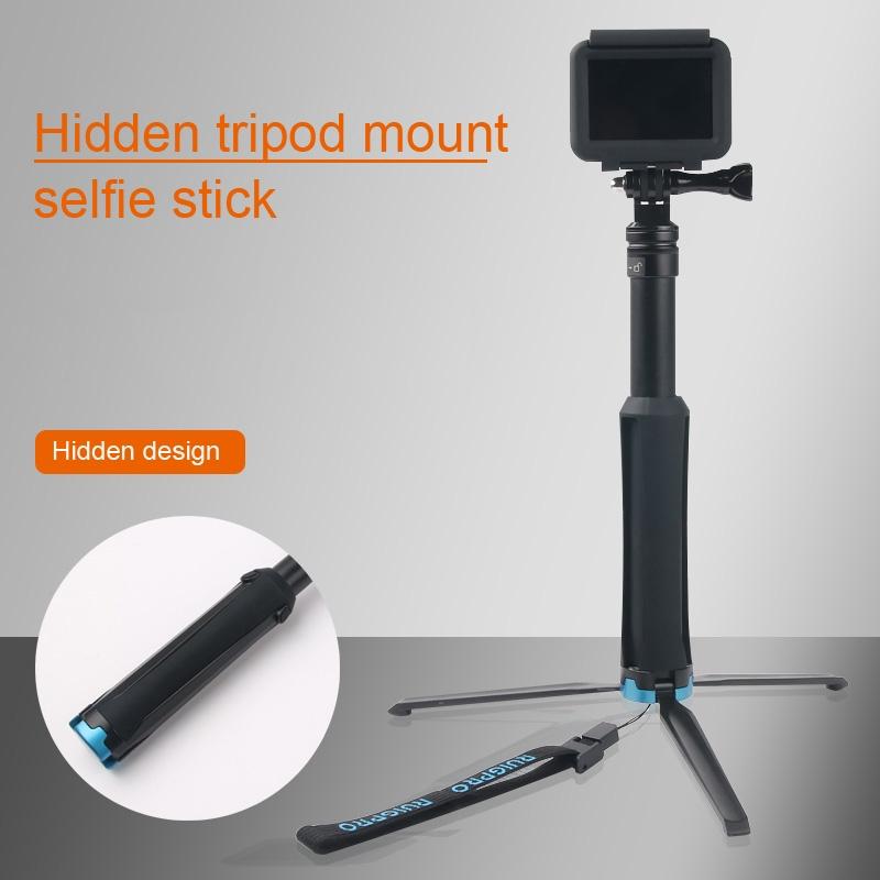 Foldable Tripod Selfie Stick for Action Cameras - 23.5-81cm Length 9