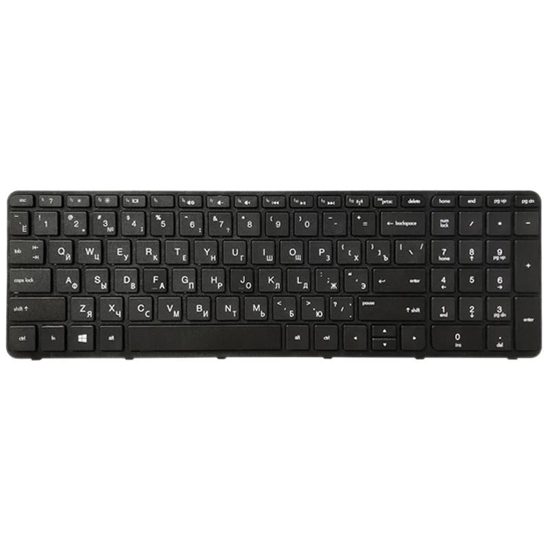 Russian Keyboard for Hp Pavilion 15 Series - Black 3
