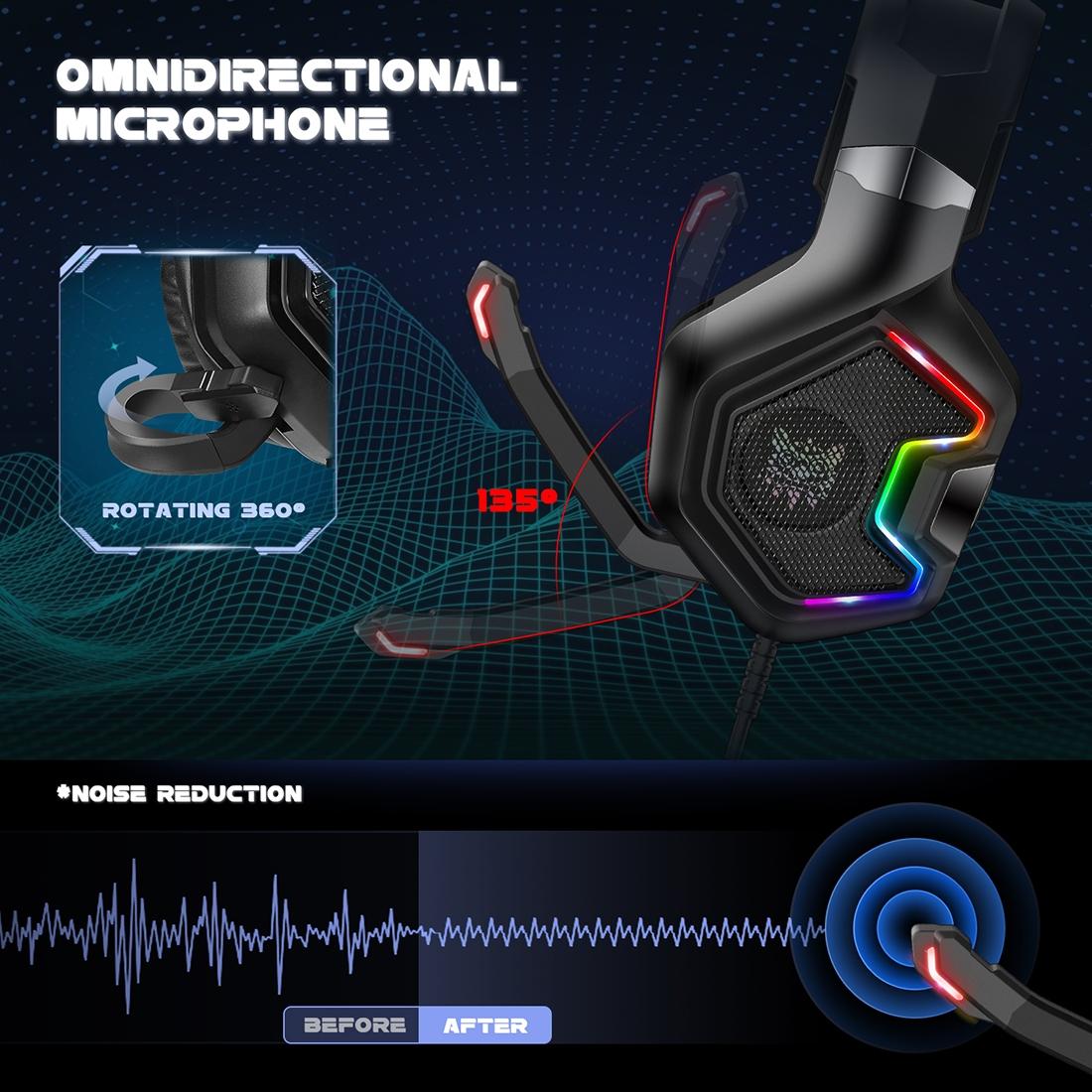 K10 Pro Wired Gaming Headset With Mic 7