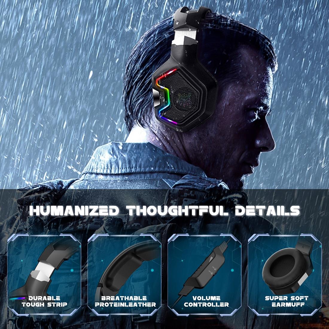 K10 Pro Wired Gaming Headset With Mic 8